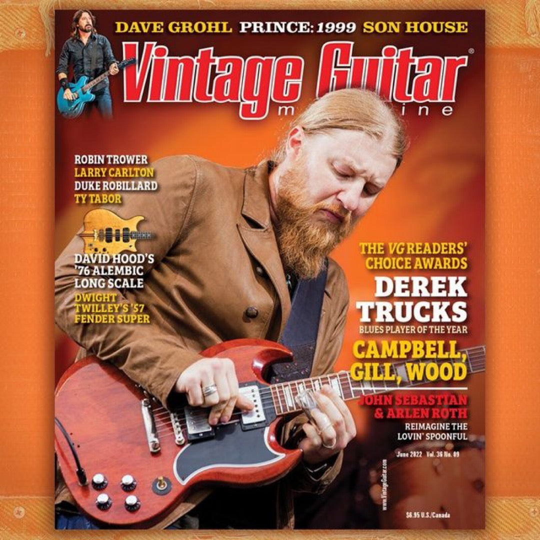 Derek Trucks Rockin' our Overland Guitar Strap