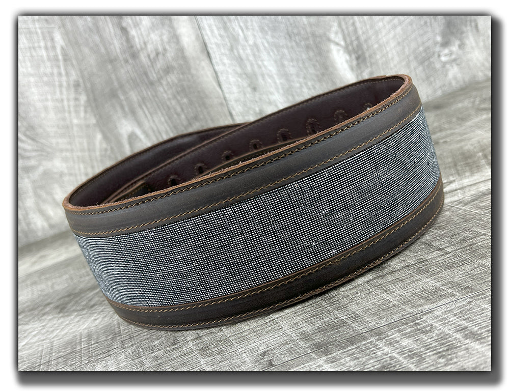 Zenith - Whiskey Brown Leather Guitar Strap - Numbered Limited Edition