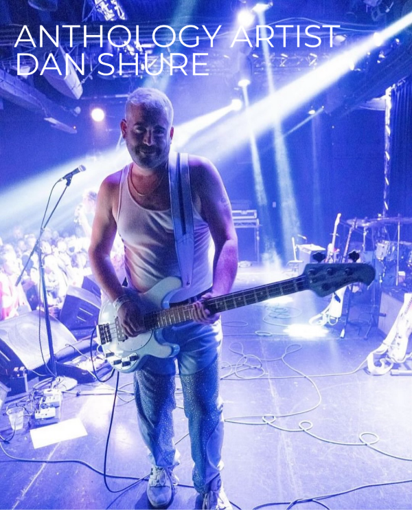 Straight Up - Frostfire White with Black Stripe Leather Guitar Strap