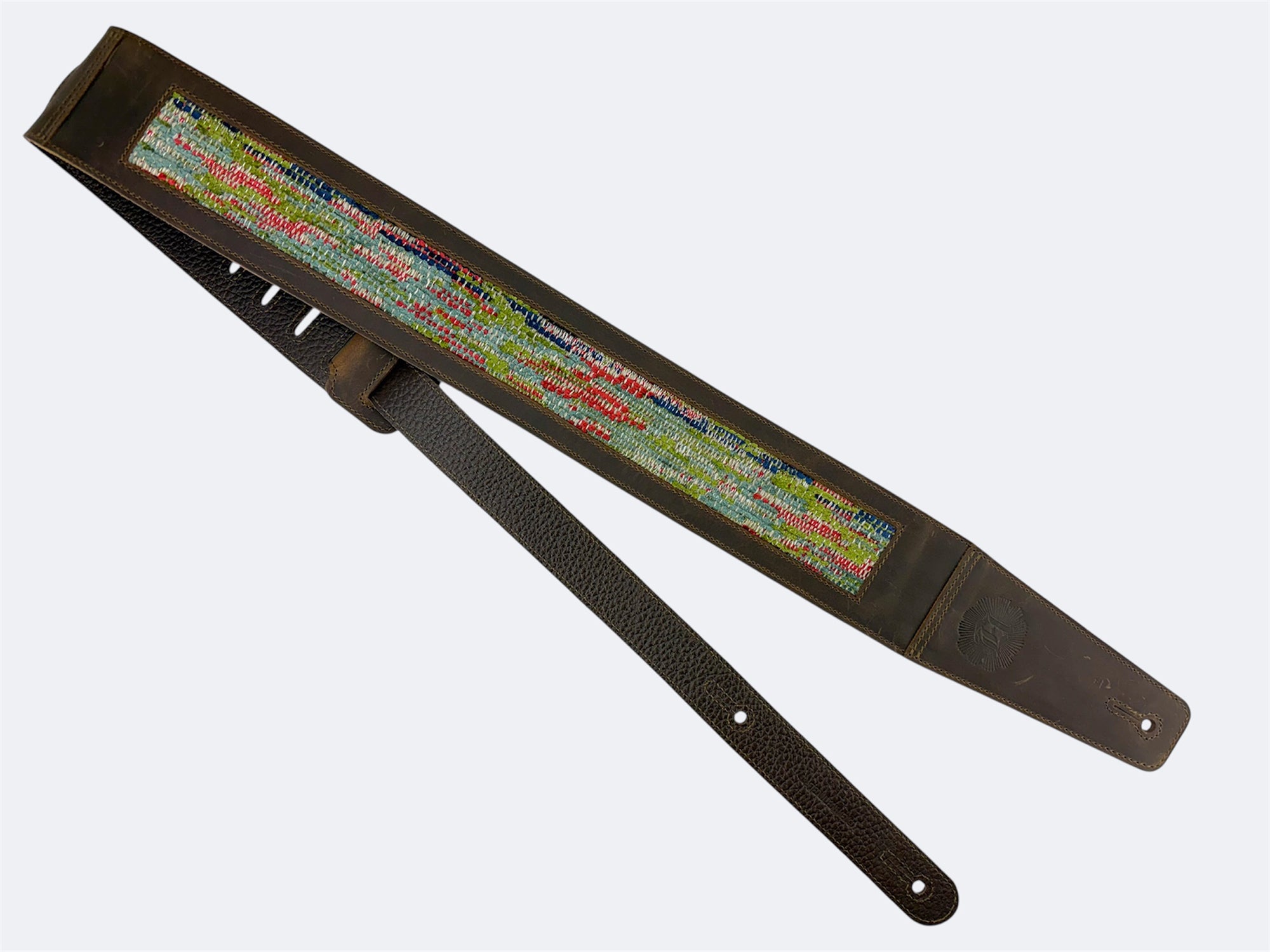 Ripple - Whiskey Brown Leather Guitar Strap - Numbered Limited Edition