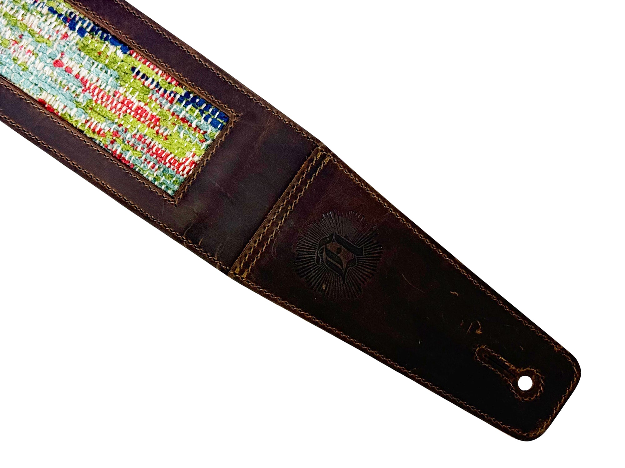 Ripple - Whiskey Brown Leather Guitar Strap - Numbered Limited Edition