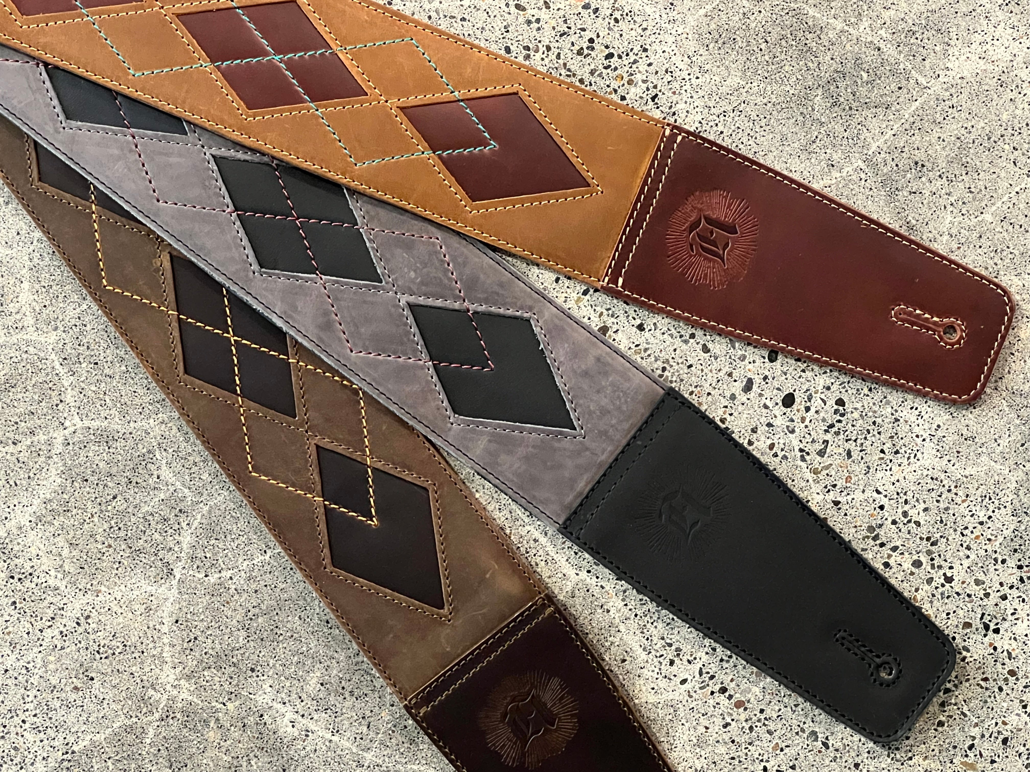 "Everett" Argyle Guitar Straps