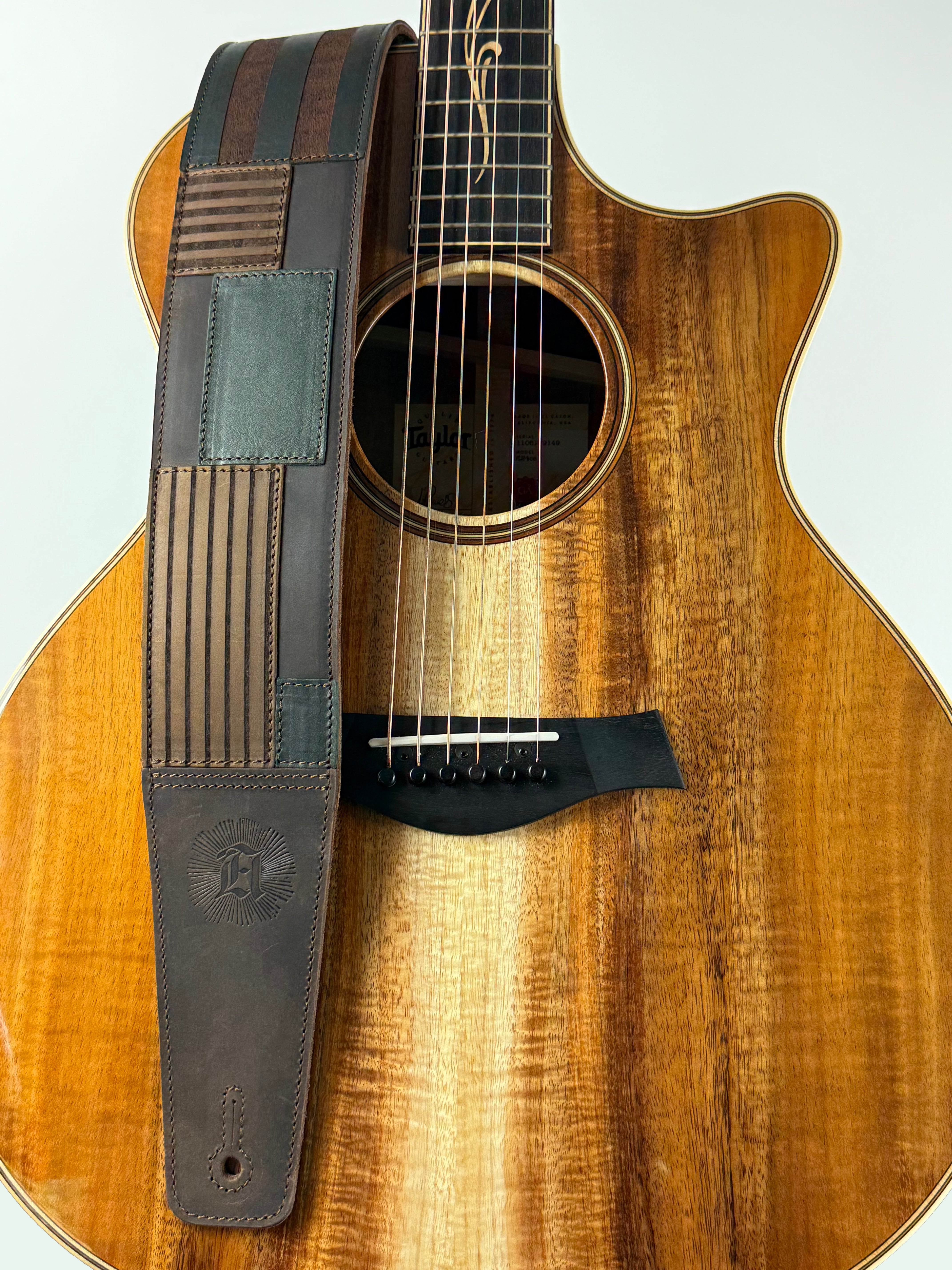 Harvest - Leather Guitar Strap
