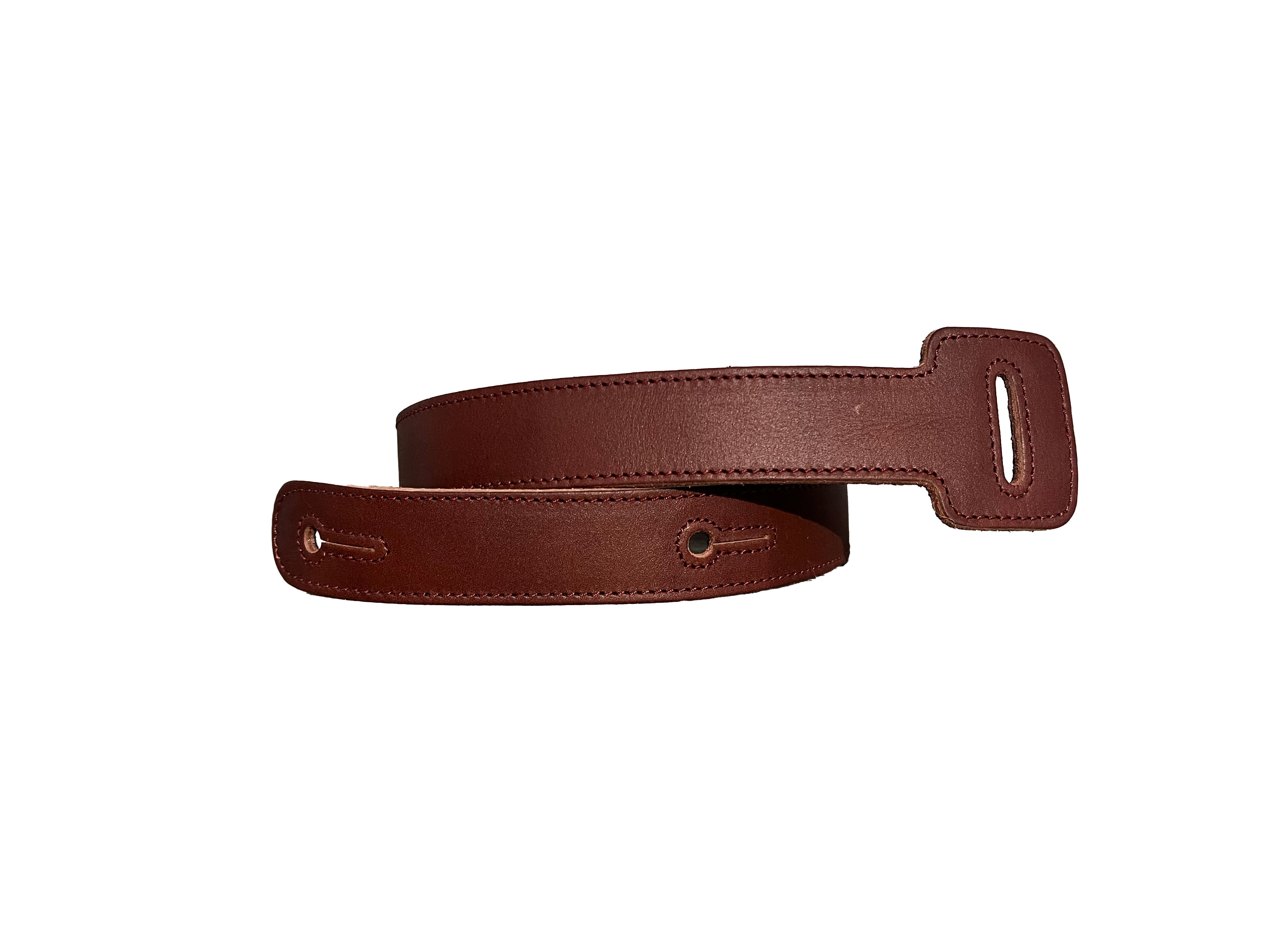 Jumbo Tongue Strap Extension - Veg Tan Ancho Chili