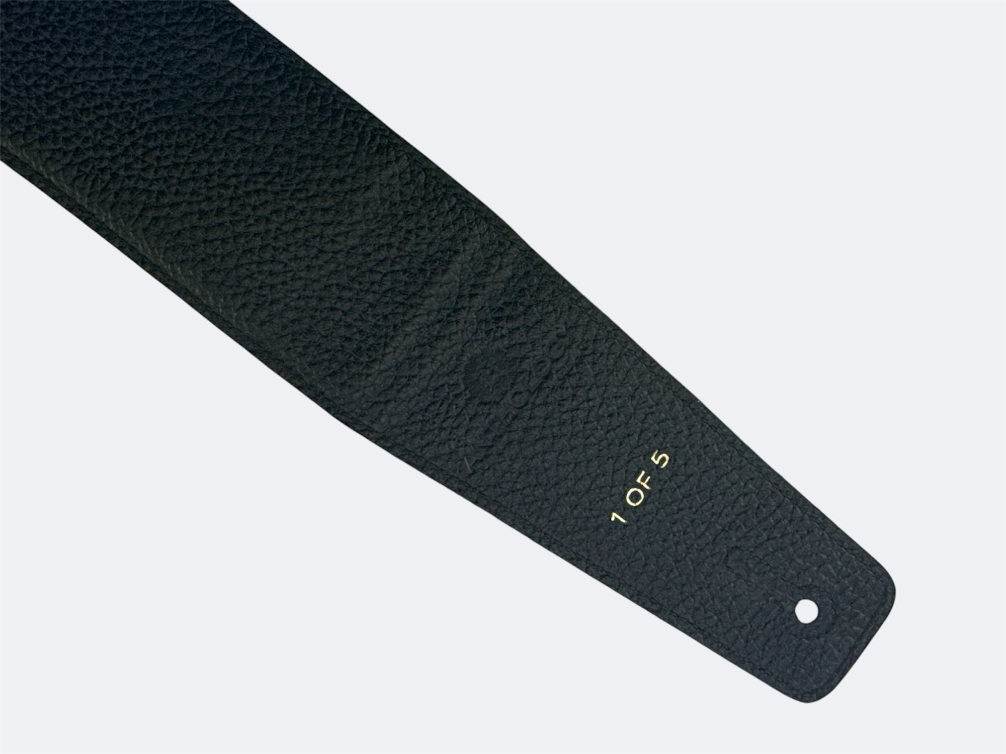 Crosswinds - Aged Steel Leather Guitar Strap - Numbered Limited Edition