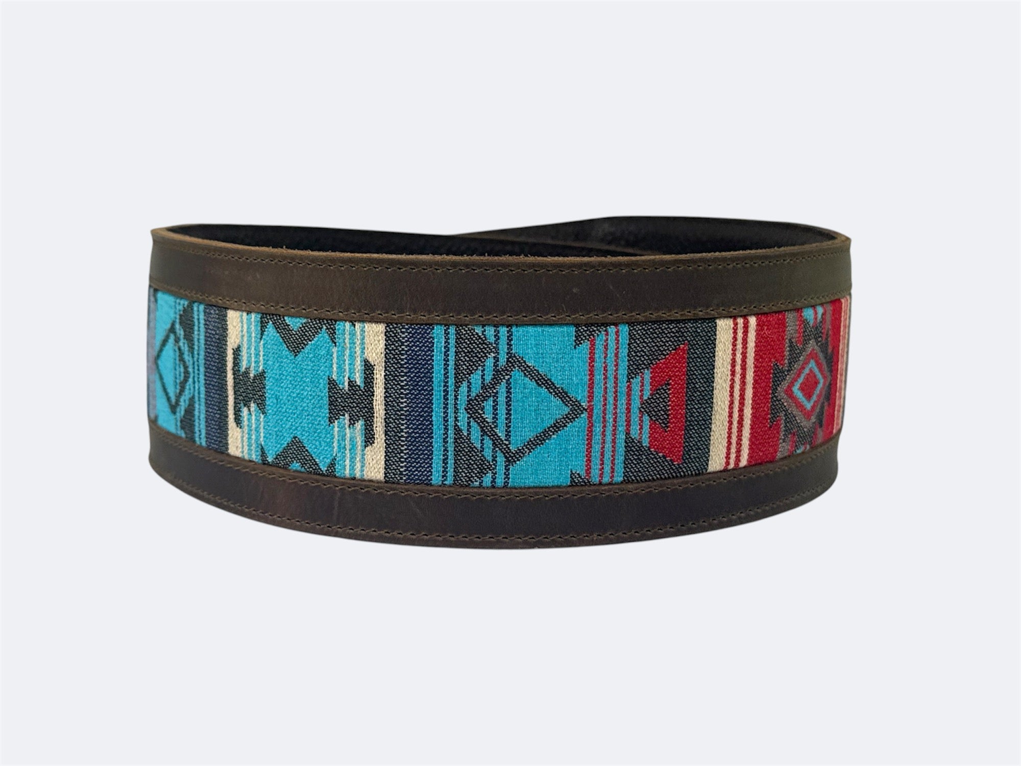 Crosswinds - Whiskey Brown Leather Guitar Strap - Numbered Limited Edition