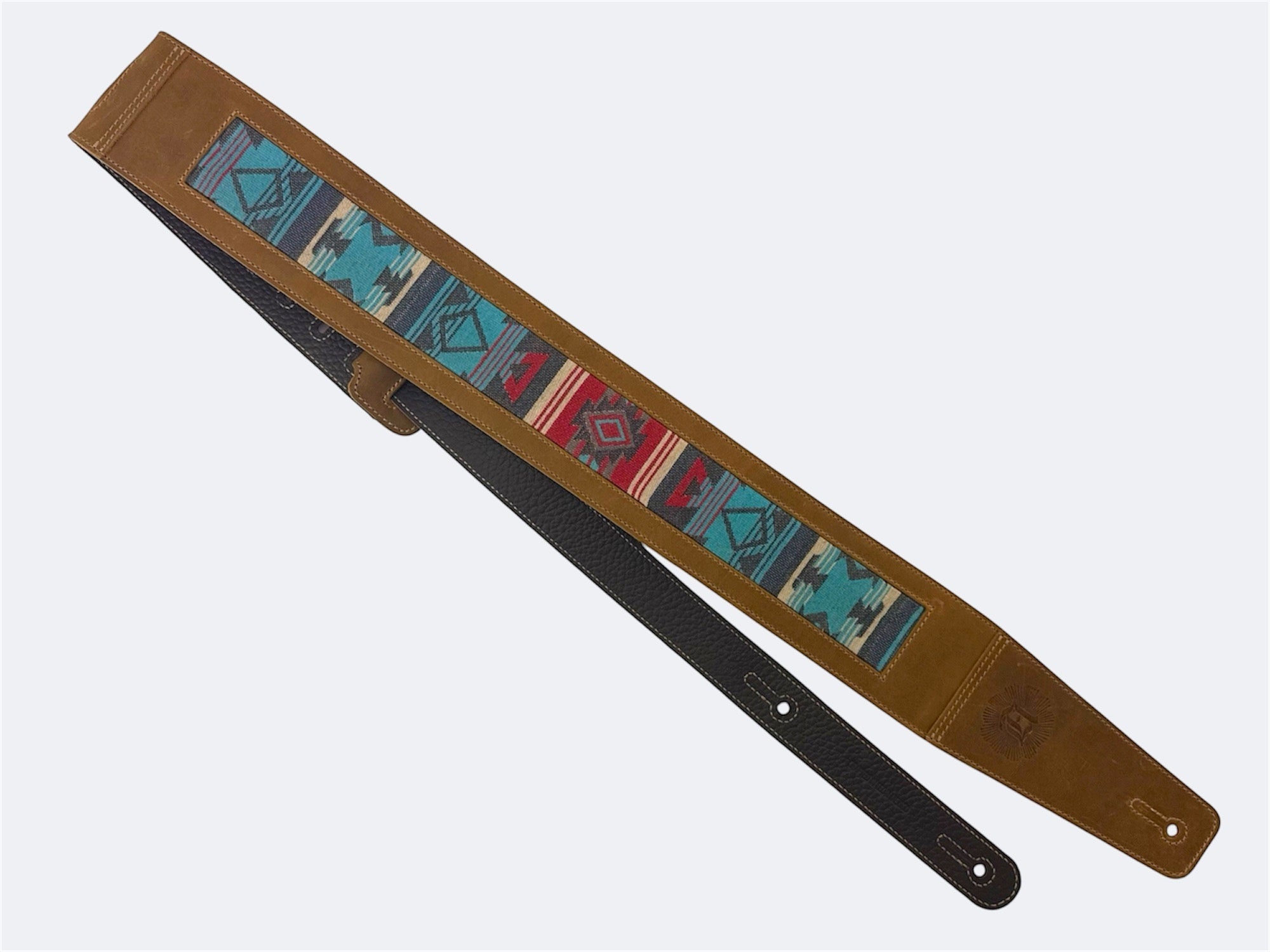 Crosswinds - Tobacco Leather Guitar Strap - Numbered Limited Edition