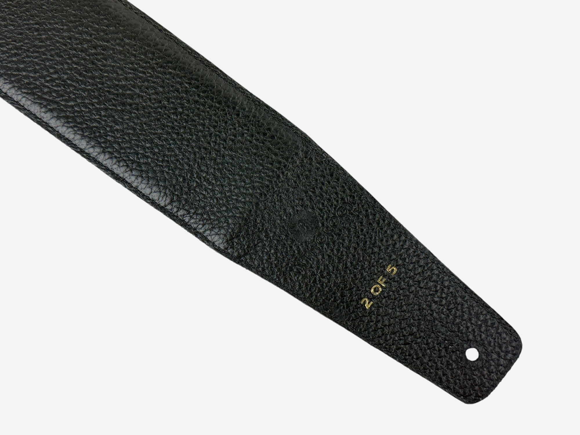 Base Camp - Aged Steel Leather Guitar Strap - Numbered Limited Edition