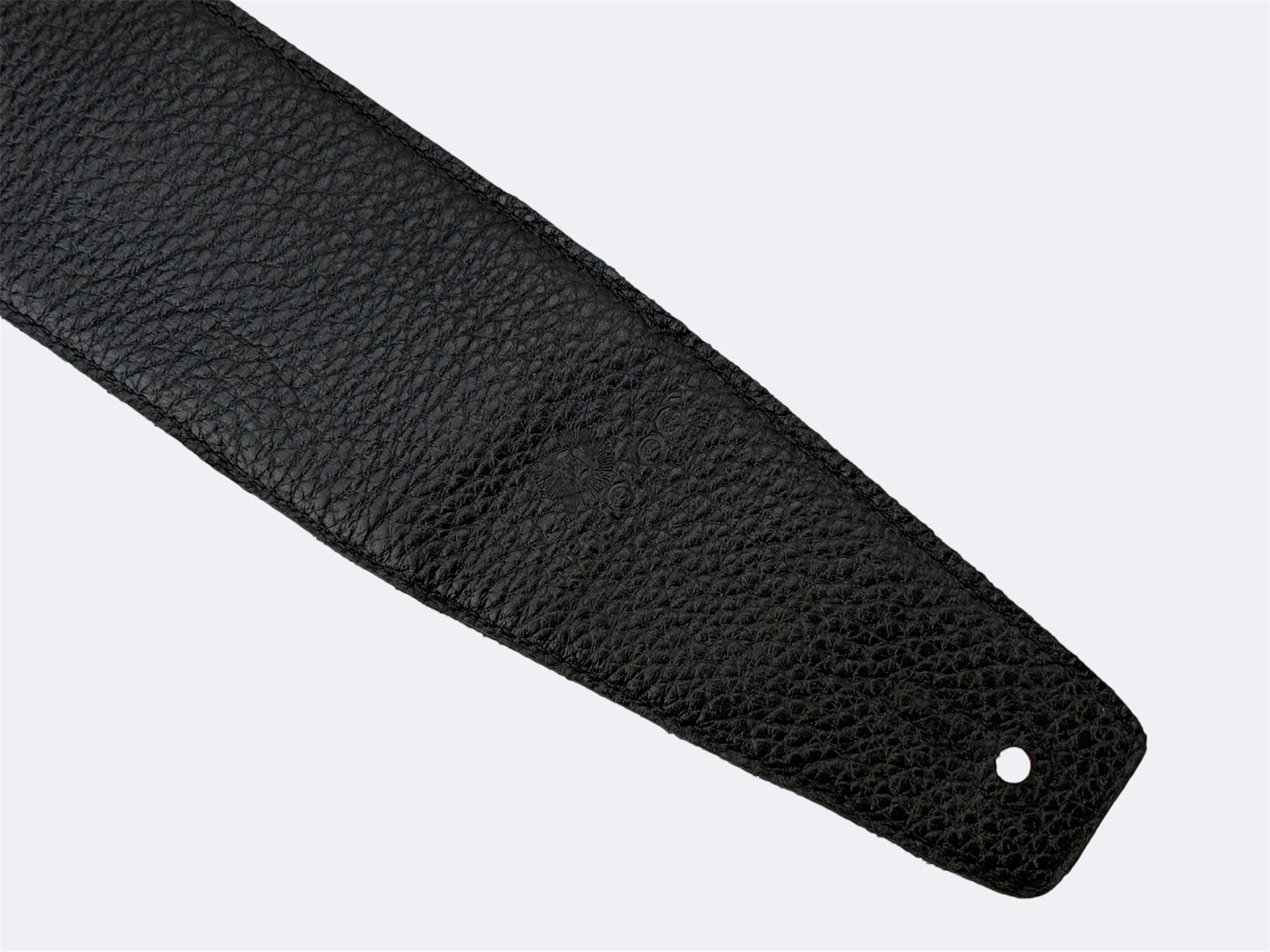 Straight Up - Canyon Rouge Leather Guitar Strap