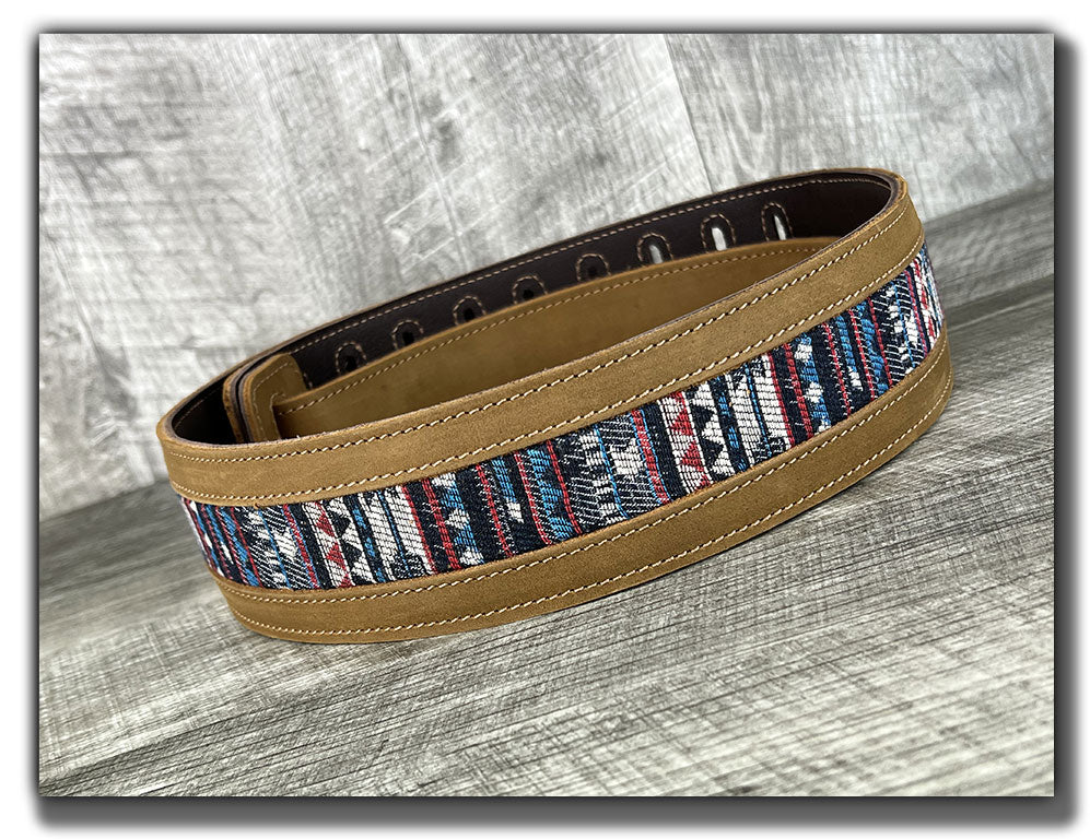 Americana - Tobacco Leather Guitar Strap - Numbered Limited Edition
