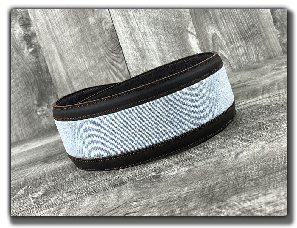 Denim - Whiskey Brown Leather Guitar Strap - Numbered Limited Edition