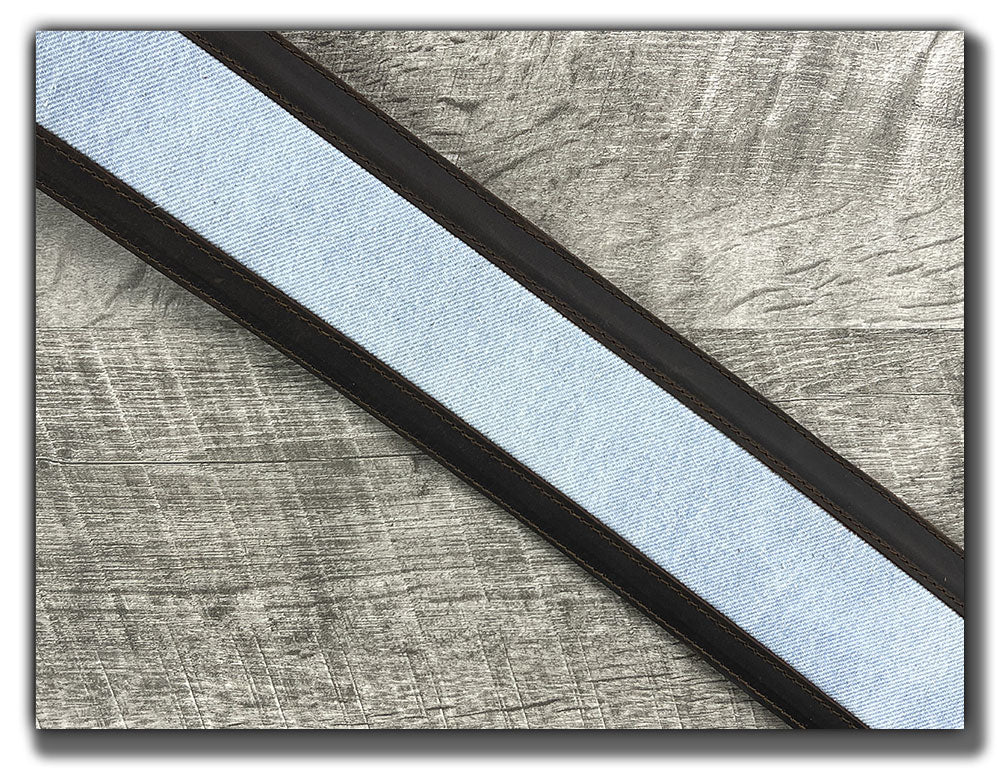 Denim - Whiskey Brown Leather Guitar Strap - Numbered Limited Edition