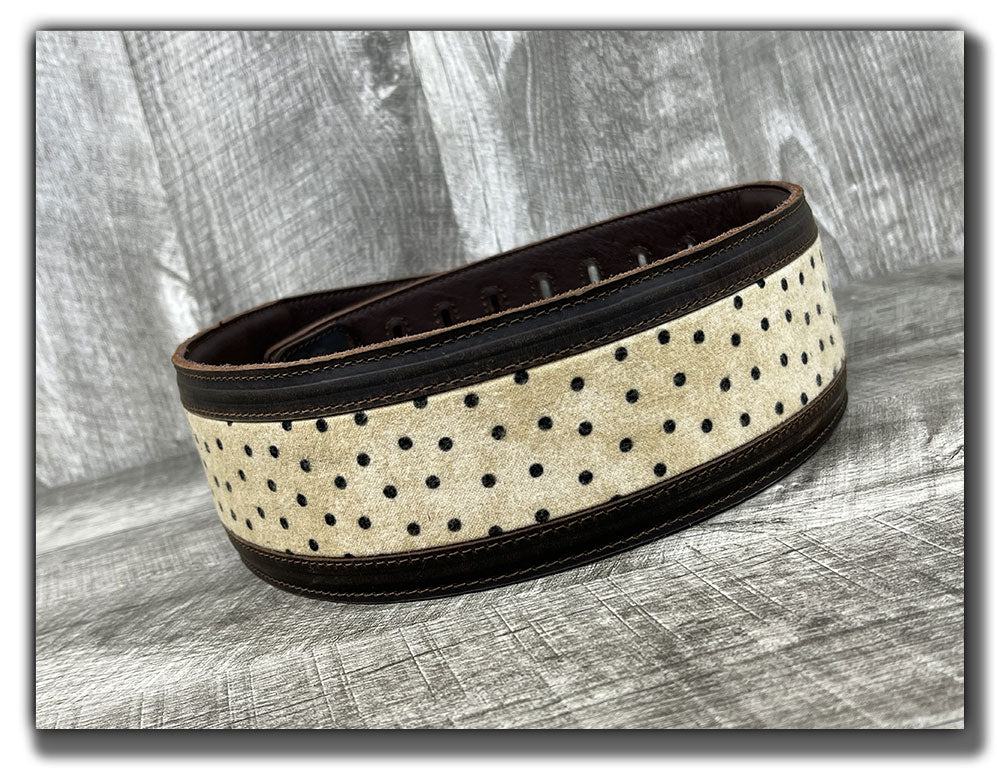 Winston - Whiskey Brown Leather Guitar Strap - Numbered Limited Edition