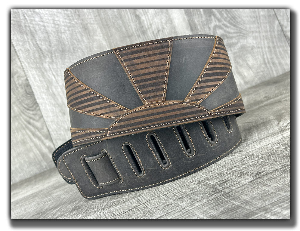 Haleakala - Leather Guitar Strap