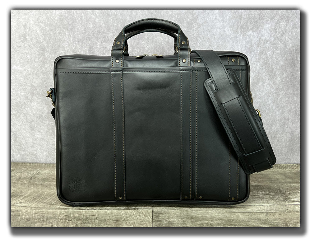 Leather Laptop Briefcase