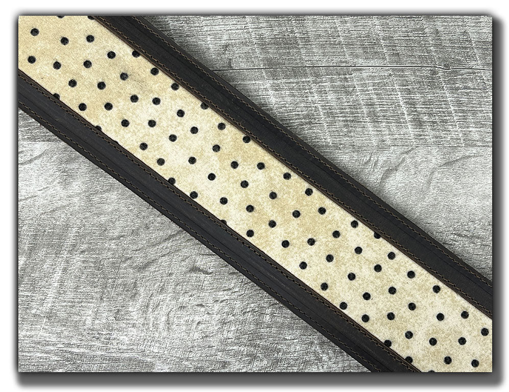 Winston - Whiskey Brown Leather Guitar Strap - Numbered Limited Edition