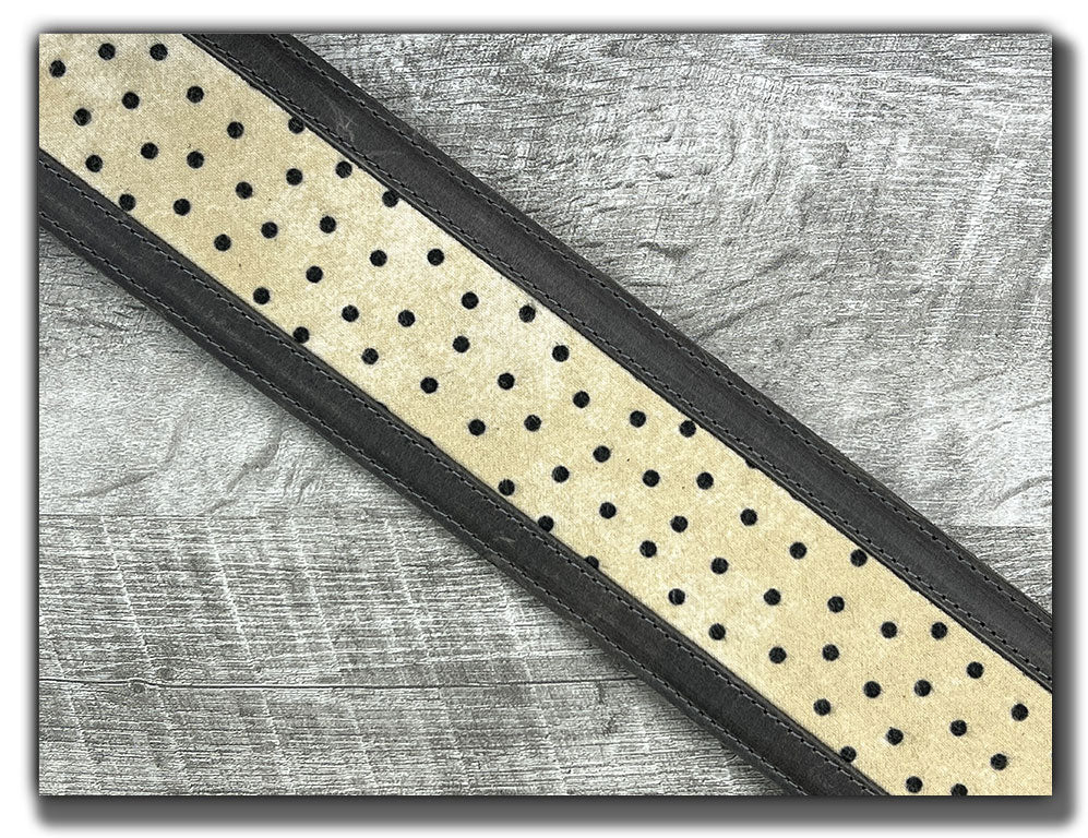Winston - Aged Steel Leather Guitar Strap - Numbered Limited Edition
