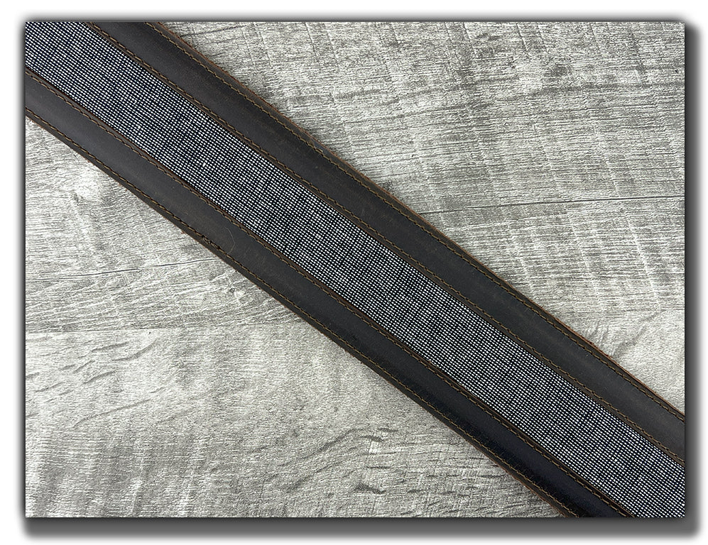 Zenith - Whiskey Brown Leather Guitar Strap - Numbered Limited Edition