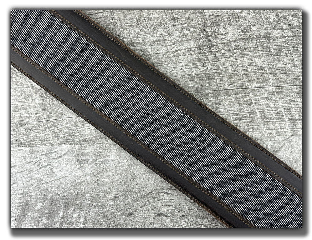 Zenith - Whiskey Brown Leather Guitar Strap - Numbered Limited Edition