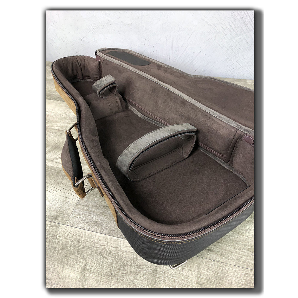 “Iwi” Leather Ukulele Case