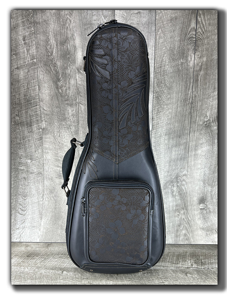 “Iwi” Leather Ukulele Case