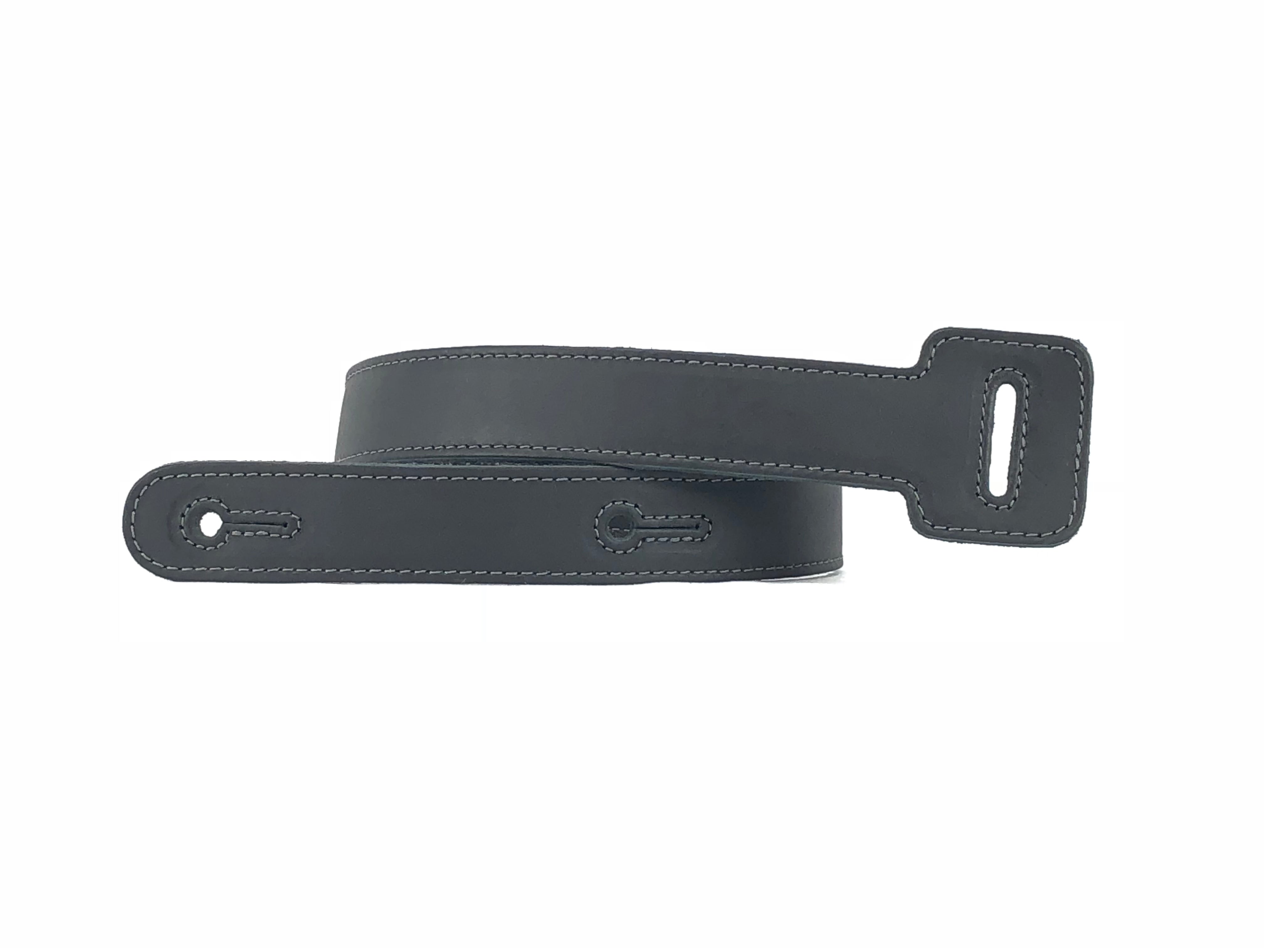 Jumbo Tongue Strap Extension - Carbon Black/Silver