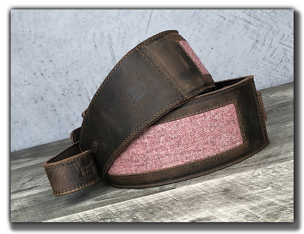 Sedona - Whiskey Brown Leather Guitar Strap