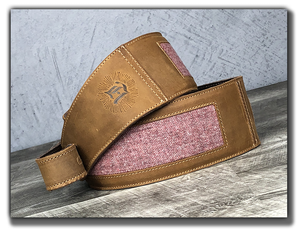 Sedona - Tobacco Leather Guitar Strap