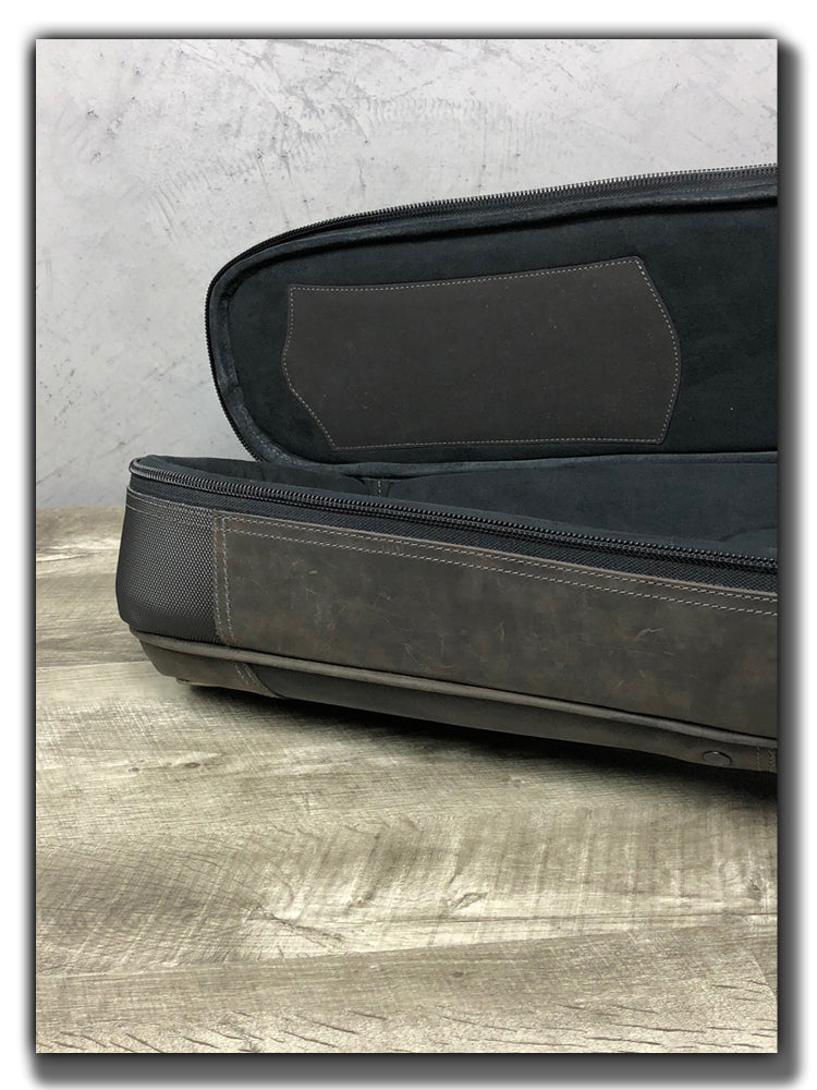 “The Revelator” Leather Guitar Case for Bass Guitars