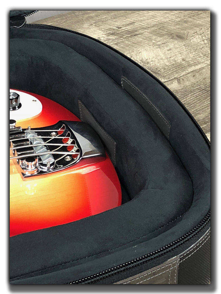 “The Revelator” Leather Guitar Case for Bass Guitars