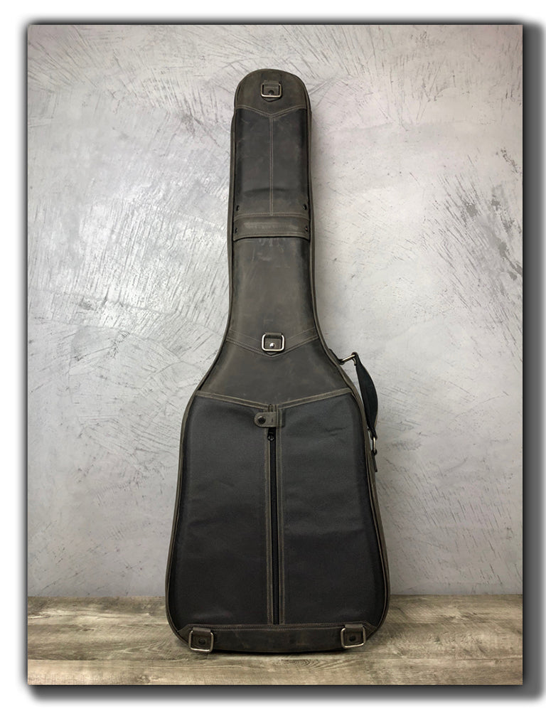 “The Revelator” Bass Guitar Case - Aged Steel