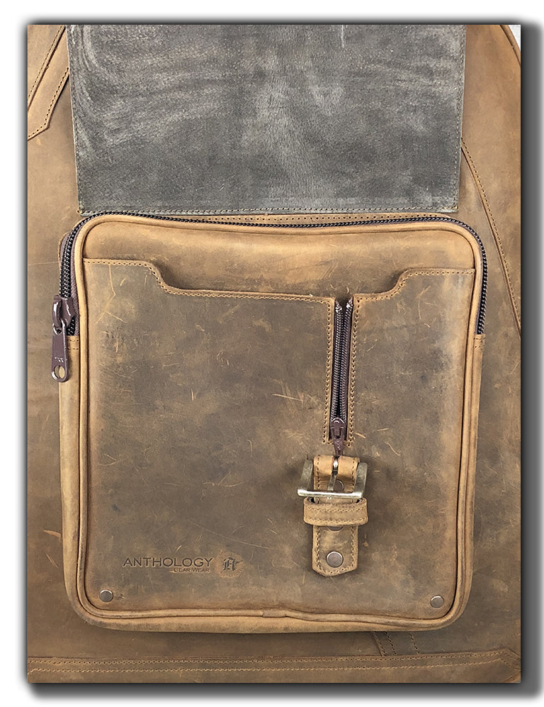 “The Revelator” Leather Guitar Case for Bass Guitars