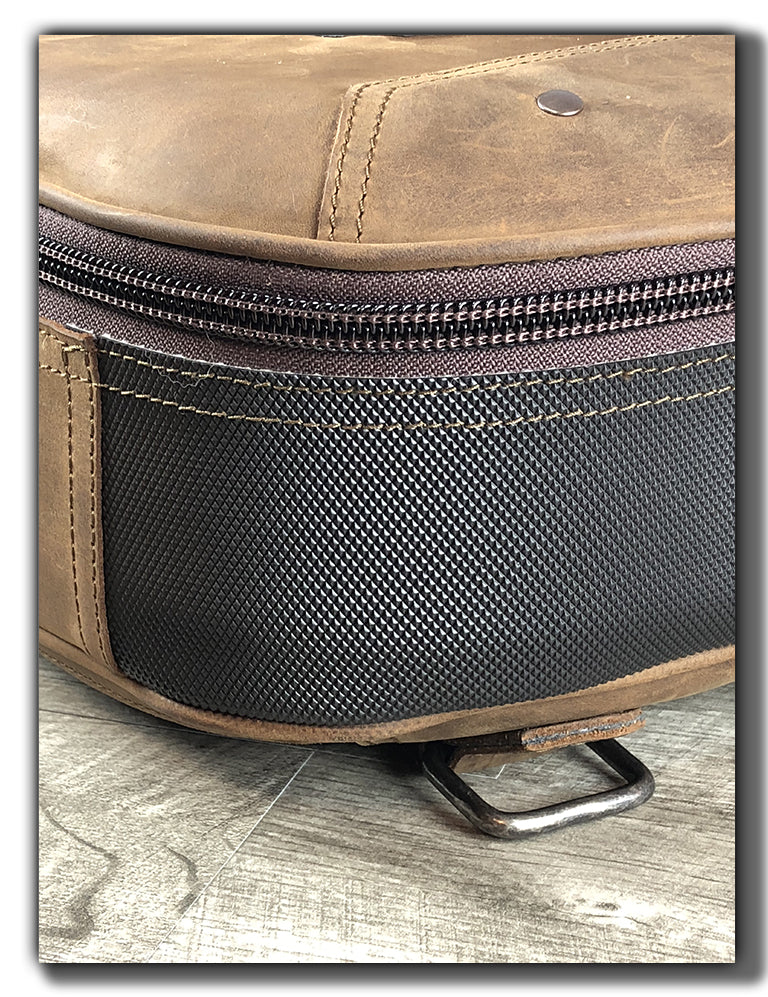 “The Revelator” Leather Guitar Case for Bass Guitars