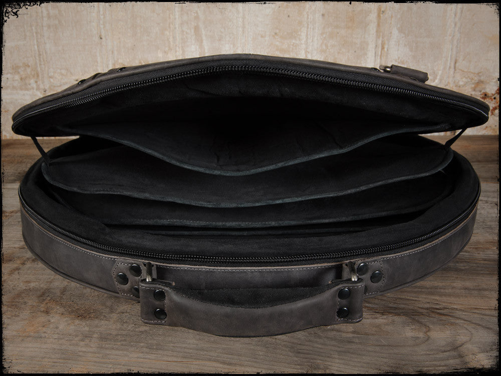 “The Seville” Cymbal Bag - Carbon Black