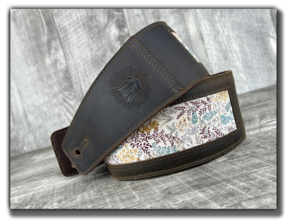Wildwood - Whiskey Brown Leather Guitar Strap