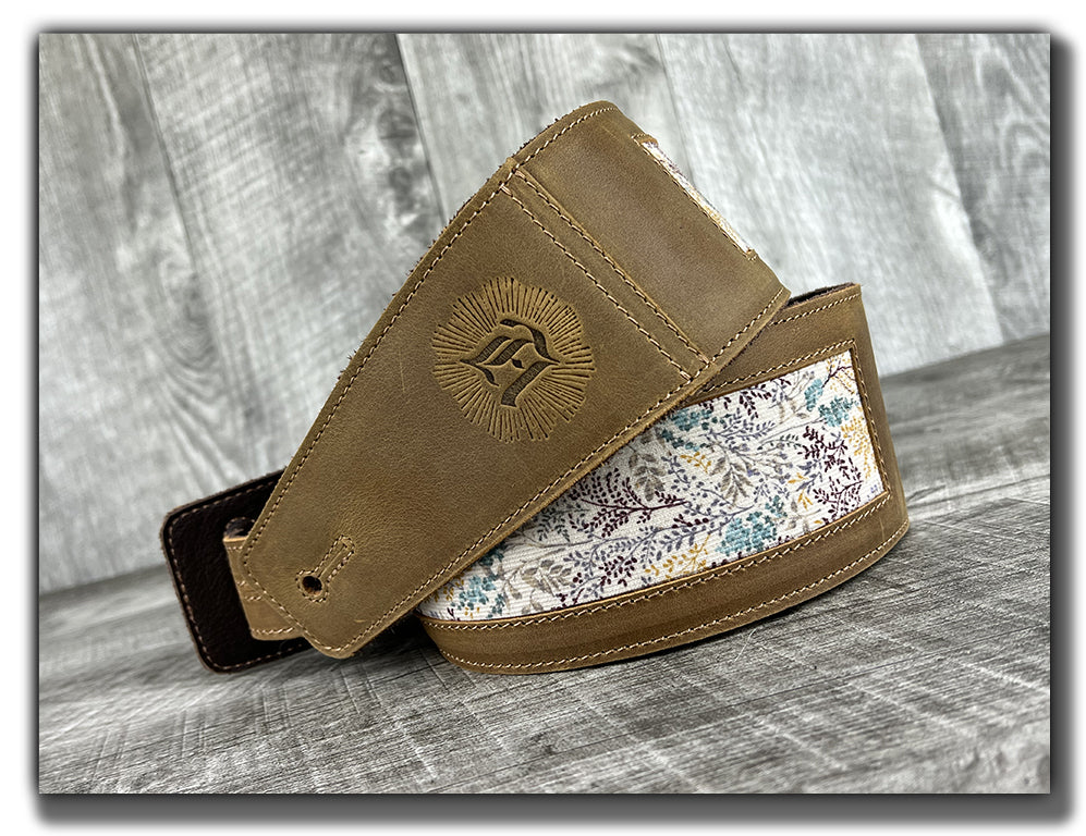 Wildwood - Tobacco Leather Guitar Strap