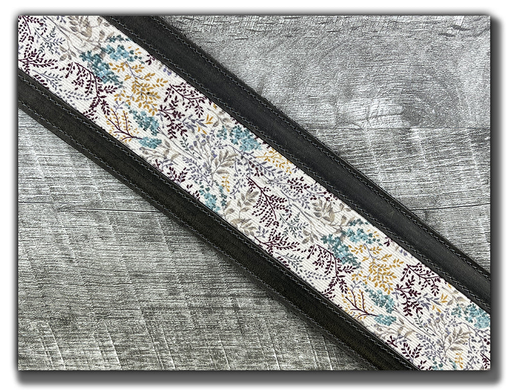 Wildwood - Aged Steel Leather Guitar Strap