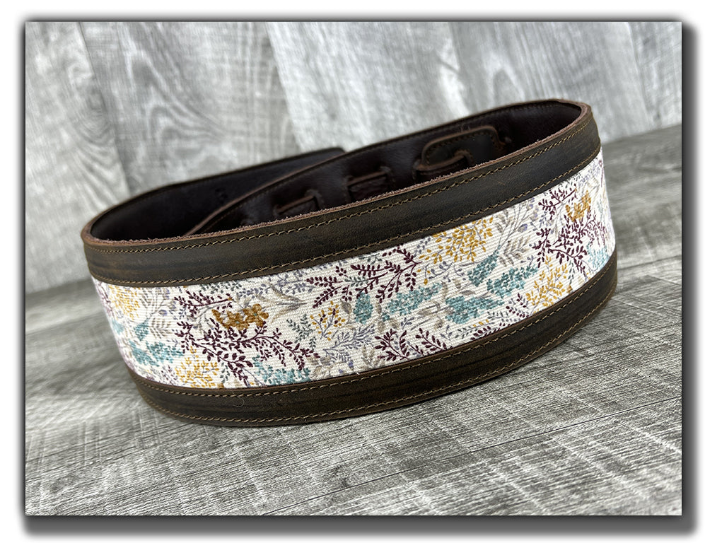 Wildwood - Whiskey Brown Leather Guitar Strap