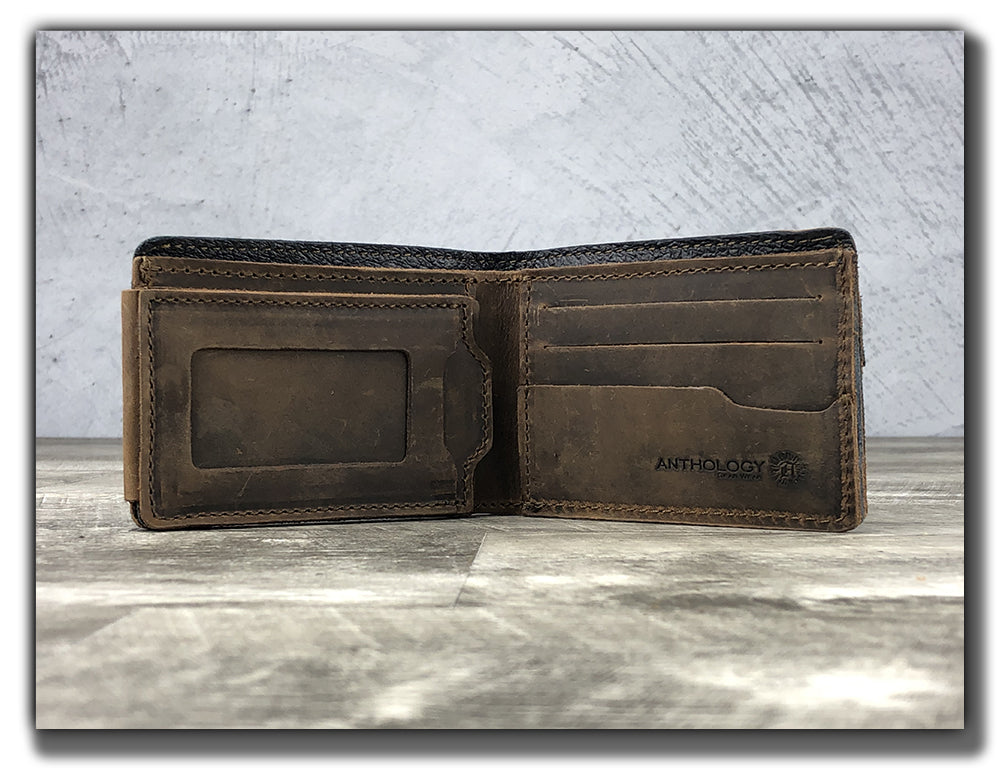 Bi-Fold Pick Wallet - Whiskey Brown