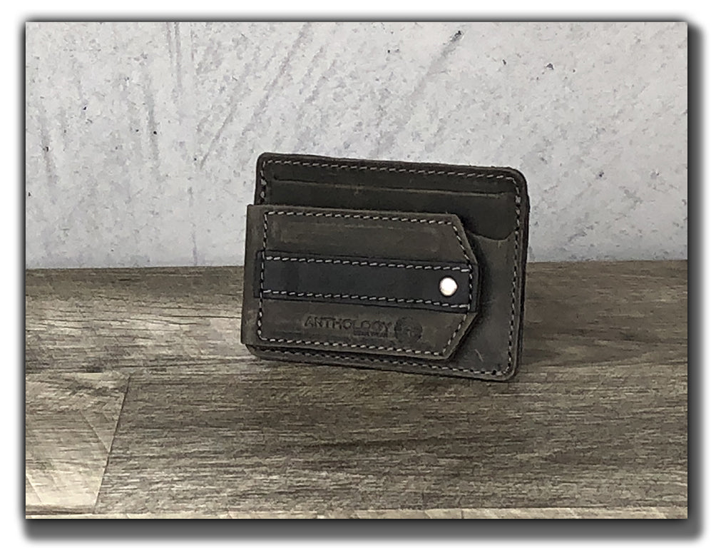 Guitar Pick Wallet, Full Grain Leather, Compact Wallet