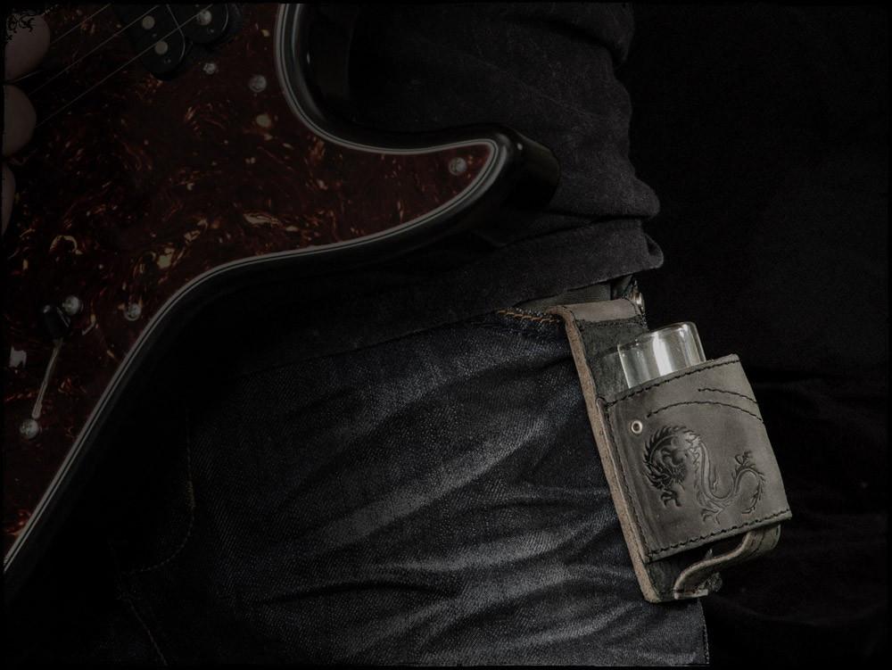 Slide Holder - Aged Steel