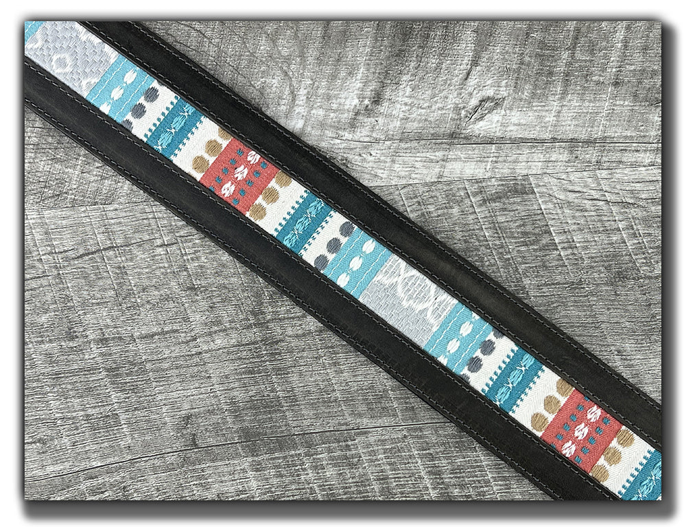 Hozho - Aged Steel Leather Guitar Strap - Numbered Limited Edition