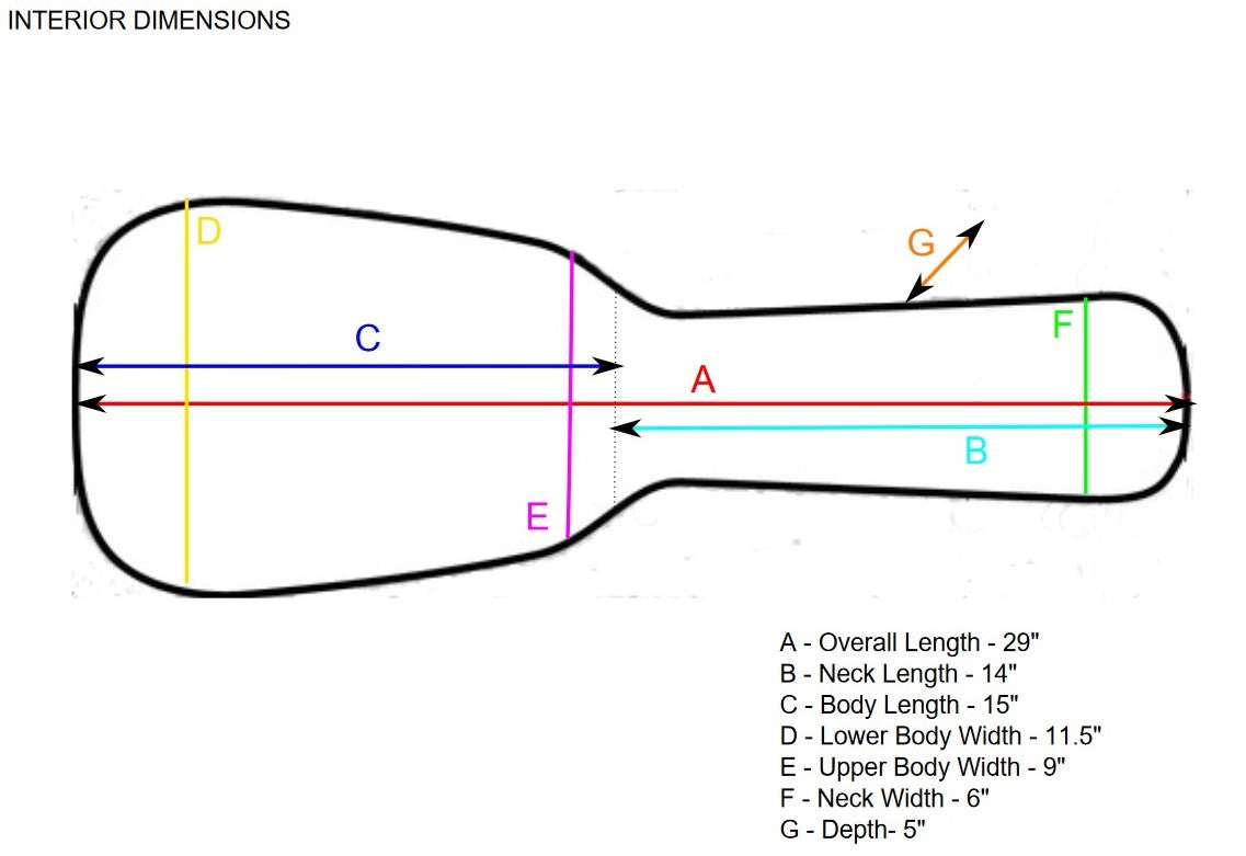 “Iwi” Leather Ukulele Case
