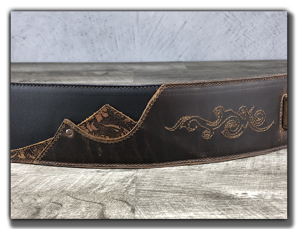 Shadowlands - TriTone Leather Guitar Strap