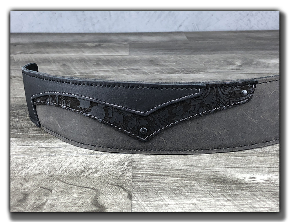 Shadowlands - TwoTone Leather Guitar Strap