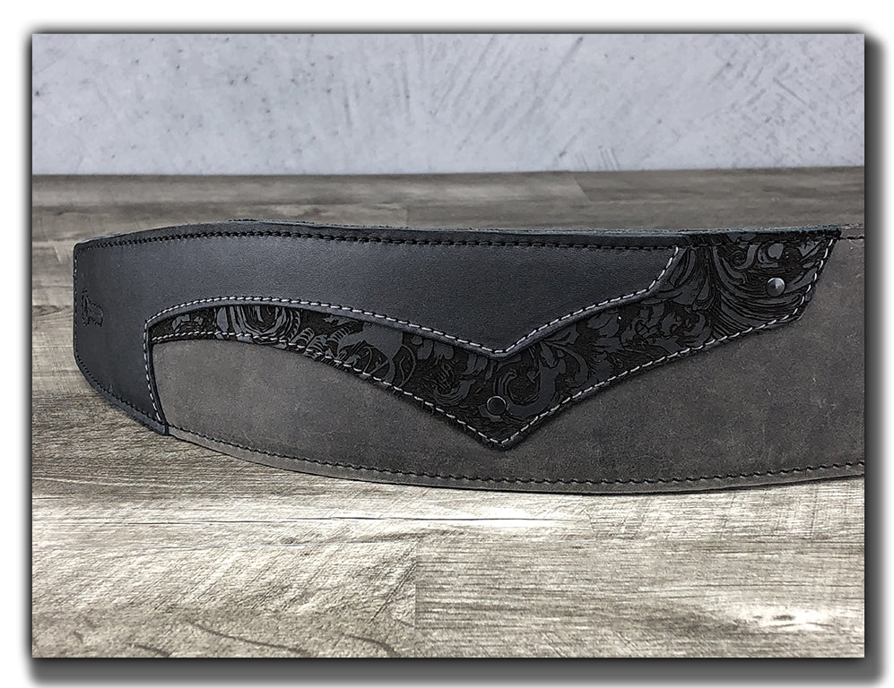 Shadowlands - TwoTone Leather Guitar Strap