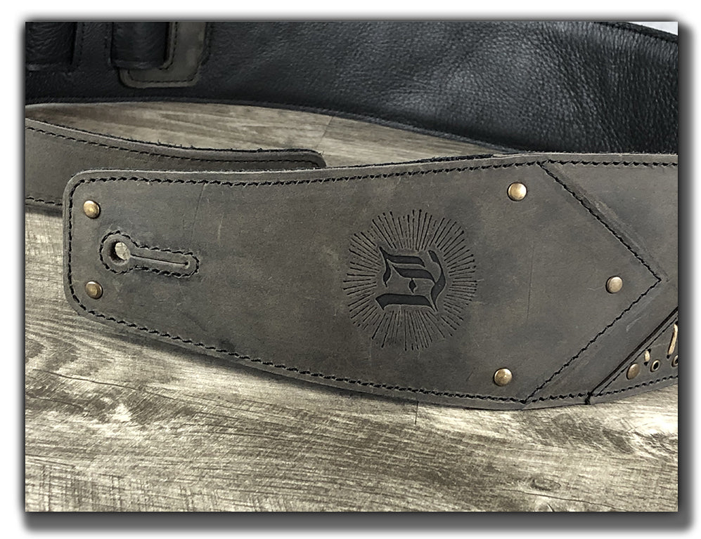 Burnside - Leather Guitar Strap