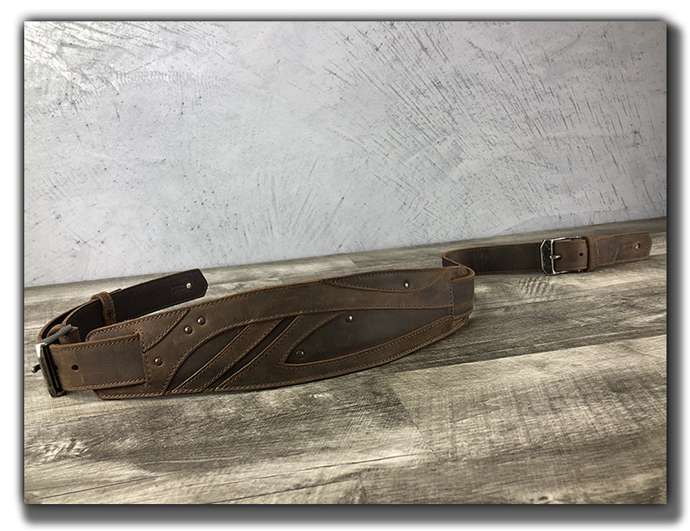 Blackwood - Whiskey Brown Leather Guitar Strap