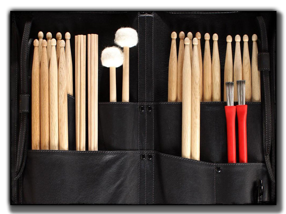 “The Seville” Drum Stick Bag - Carbon Black