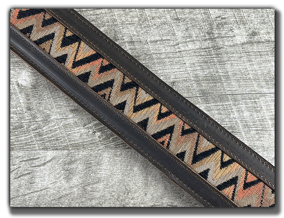 Temperaments - Whiskey Brown Leather Guitar Strap - Numbered Limited Edition